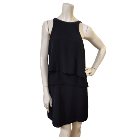 Tibi Dress Womens 4 Black Sleeveless Knee Length - Picture 2 of 7
